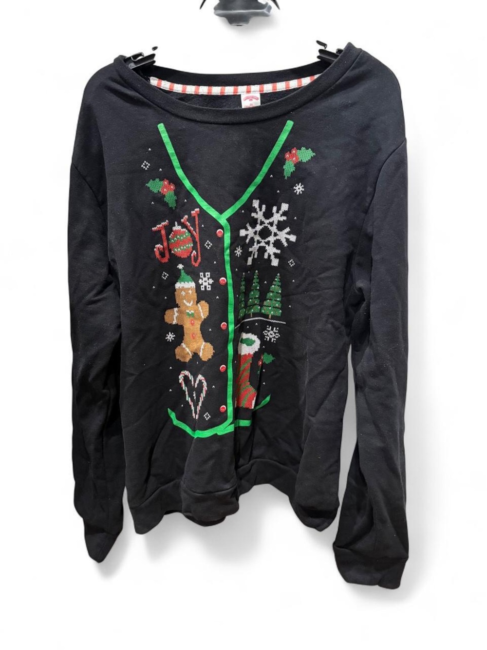 Women’s Black Holiday Graphic Sweatshirt